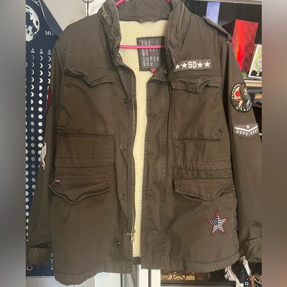 Winter Rookie Military Patch Jacket - Picture 4 of 12